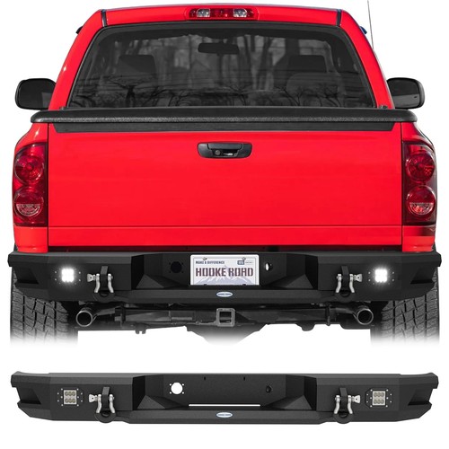Rear step back bumper for - bumper, ram