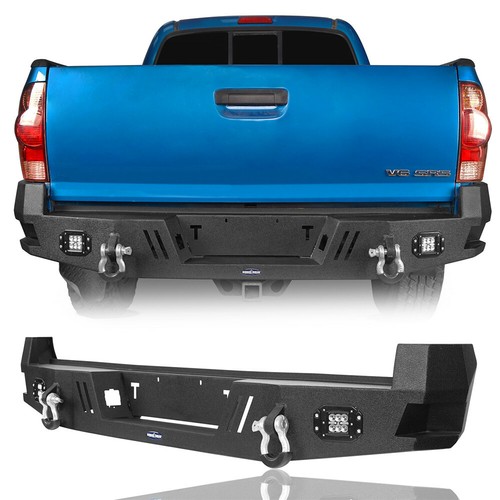 Steel rear back step bumper - rear,